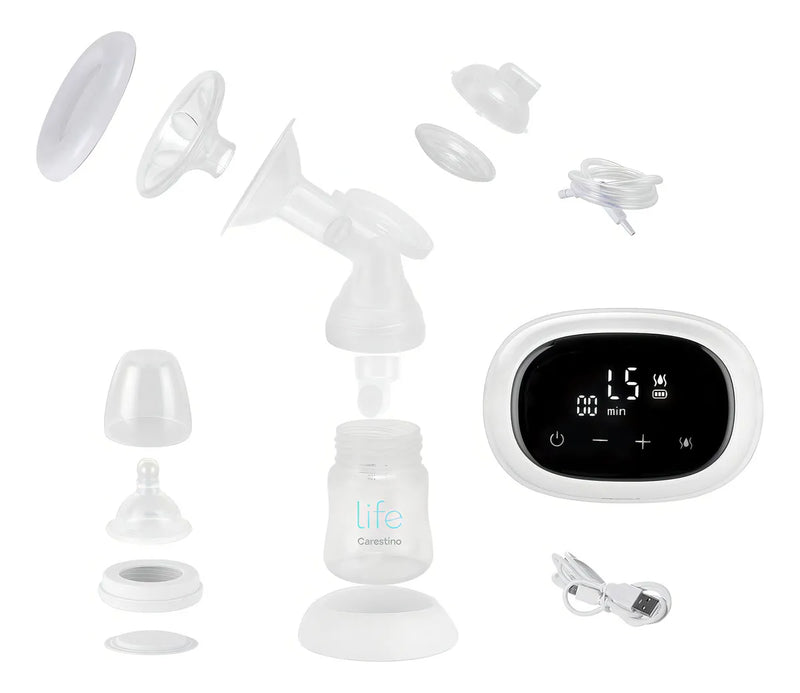 Carestino Life Eléctrico Con Mamadera Gris