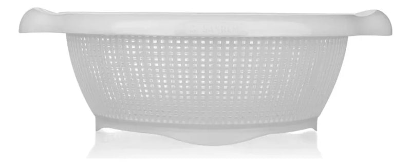 Colador Colapastas Plastico San Remo Pettish Online Vc Color Blanco