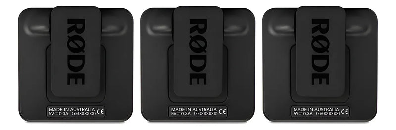 Micrófonos Rode Wireless GO II Condensador Omnidireccional color negroS