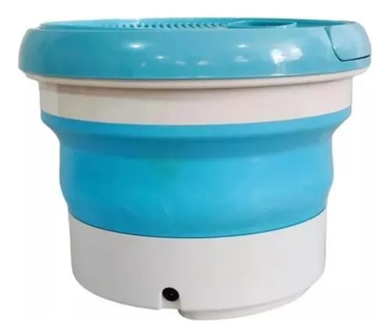 Mini Lavadora Plegable Balde 7l Eléctrica Portátil Retráctil Varios