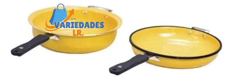 Sartén Doubletta + Accesorios Dual Doble Redondo.