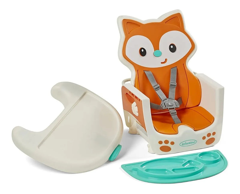 Silla Comedor Bebe Infantino 4 En 1 Zorrito Envio Hoy Grow With Me