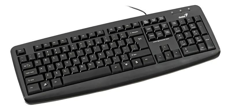 Teclado Clásico Smart Genius Alámbrico Kb-117 Negro