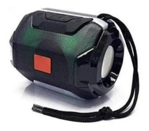 Parlante Inalámbrico Recargable Bluetooth Pequeño Ubs/sd/led Varios