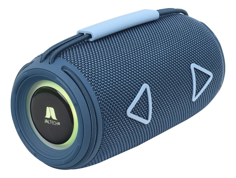 Parlante Bluetooth 16w Portátil Con Luces Led Jaltech Azul