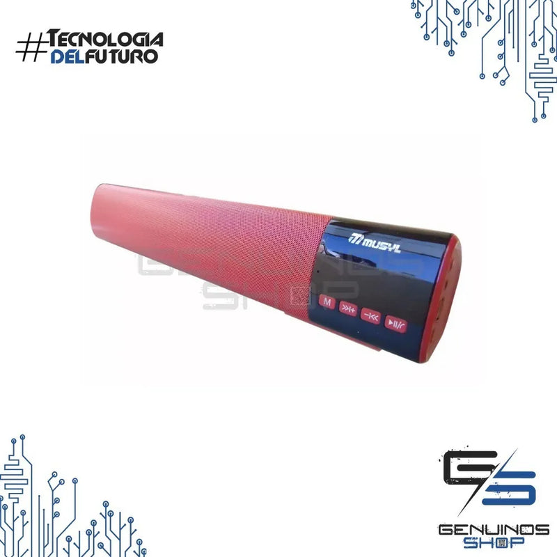 Barra Sonido Bluetooth Led 10w Usb, Fm, Sd 40cm Pantalla Color Segun Disponibilidad