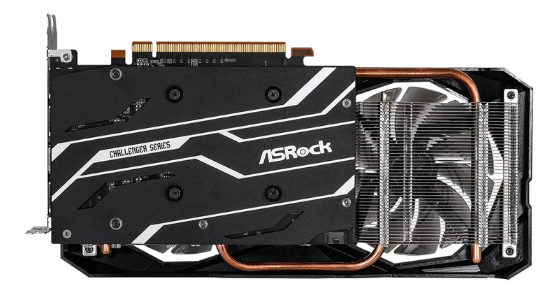 Tarjeta de video Amd AsRock Challenger Radeon Rx 6600 Series Rx 6600 Cld 8G 8Gb