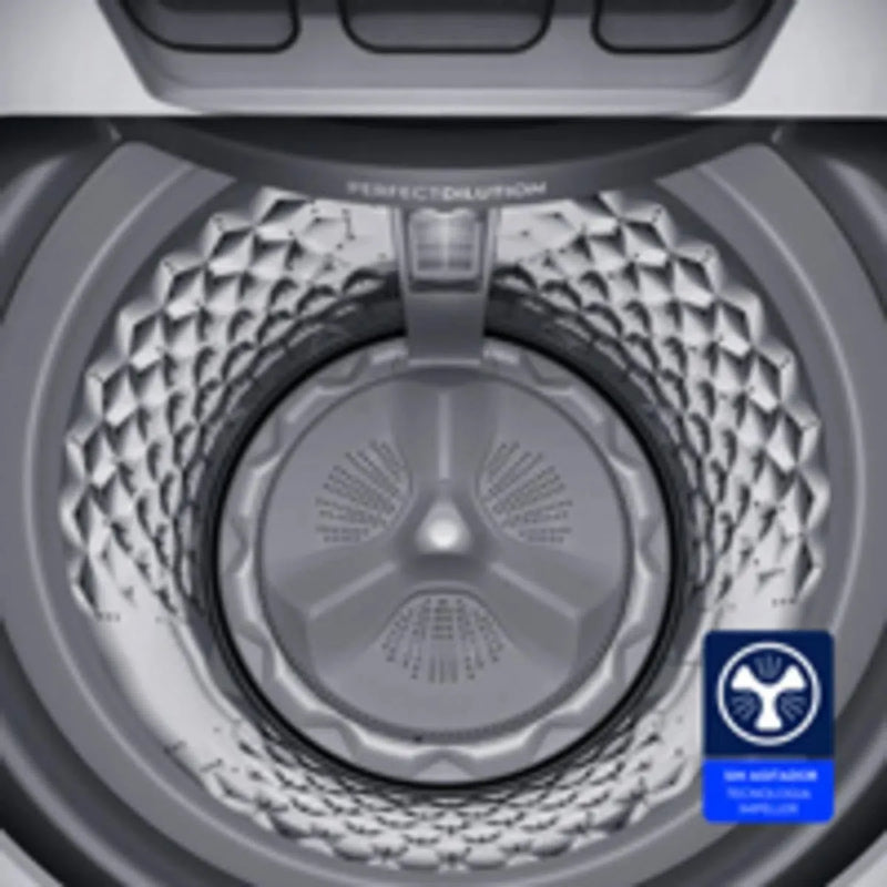 Lavadora Superior Perfect Care Ls21i 21kg Silver Electrolux Gris