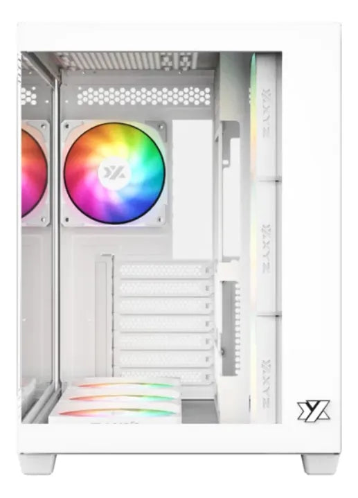 Chasis Xyz Tesseract X 7. Fan Argb Blanca Blanco