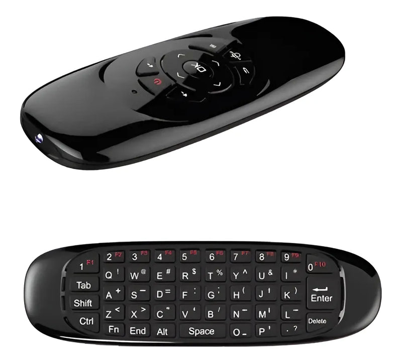Mini Teclado Inalambrico Air Recargable Gadnic Mouse Color del mouse Negro Color del teclado Negro