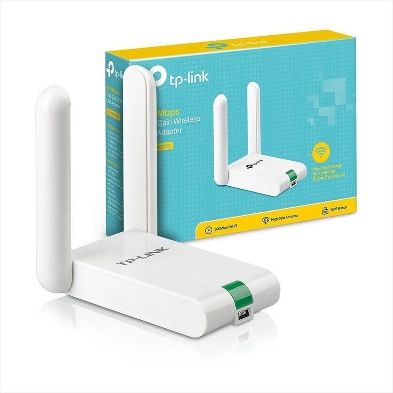 Tarjeta De Red, Wifi Ganancia 300mbps Tp-link Tl-wn822n