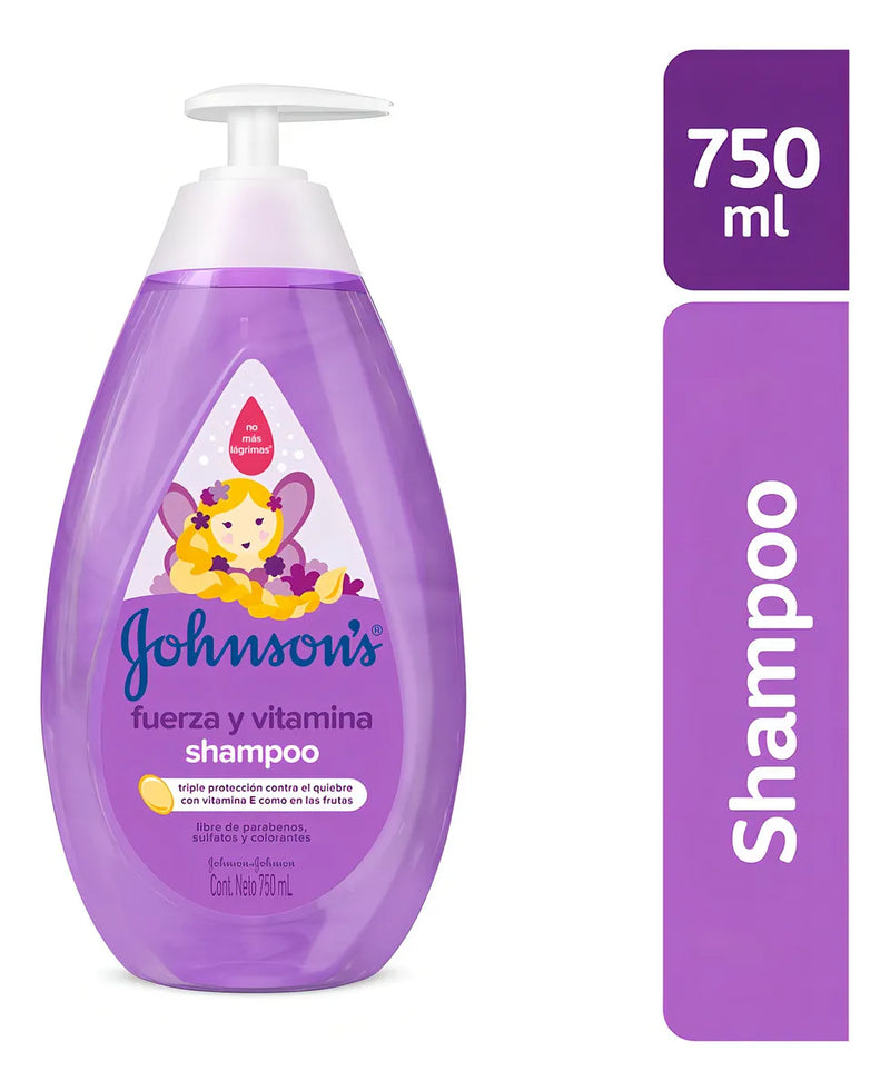 Shampoo Johnsons Baby Fuerza Y Vitamina X 750ml