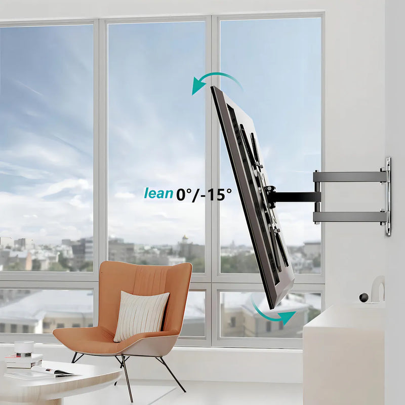 Soporte Auxamy X-400 Soporte De Pared Para Tv/monitor De 15 A 55 Negro