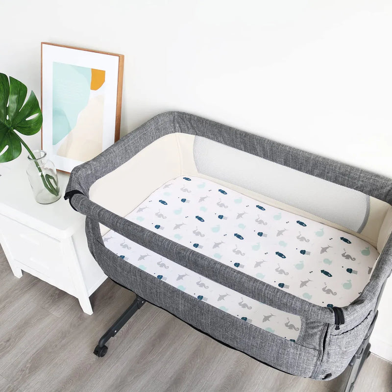 Juego De 4 Sabanas De Moises Para Bebes, Ninos O Ninas, Ajus