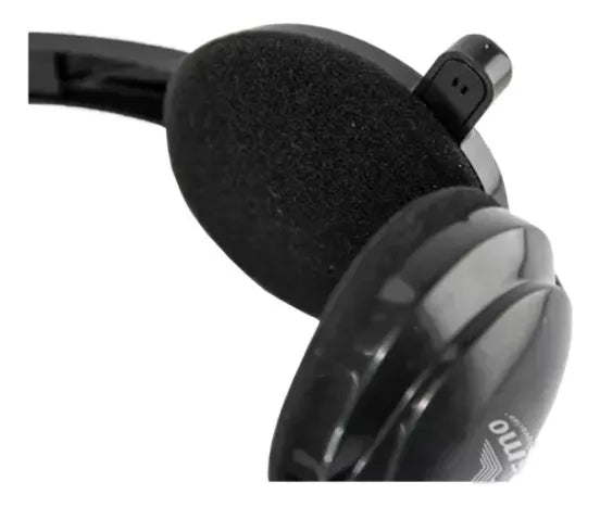Audífonos / Diadema / Auricular Con Micrófono 1 Plug Jd-809 Negro