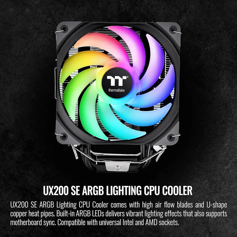 Disipador De Cpu Thermaltake Ux200 Argb Intel/amd Arbg Sync