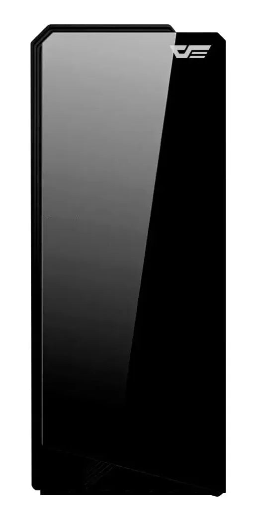 Caja Darkflash Water Square 5 Atx Vidrio Frontal Mid Tower Negro