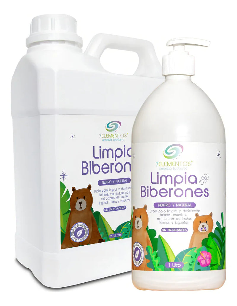 Jabón líquido 7 Elementos Limpieza Ecológica 2024 fragancia neutra en bidón 2 L