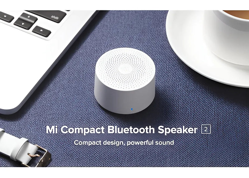 Parlante Xiaomi Mi Compact Bluetooth Speaker 2 portátil blanca