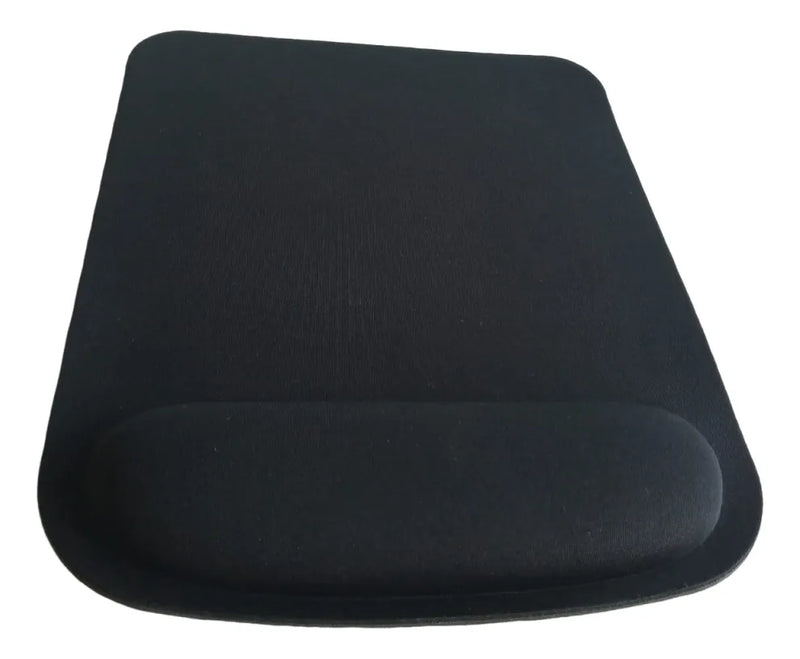 Pad Mouse Negro Cuadrado Acolchado En Espuma Viscoelastica