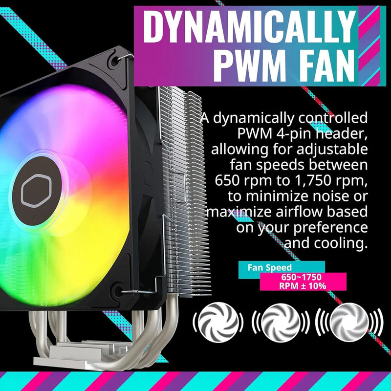 Disipador Cooler Master Hyper 212 Spectrum V3 Argb