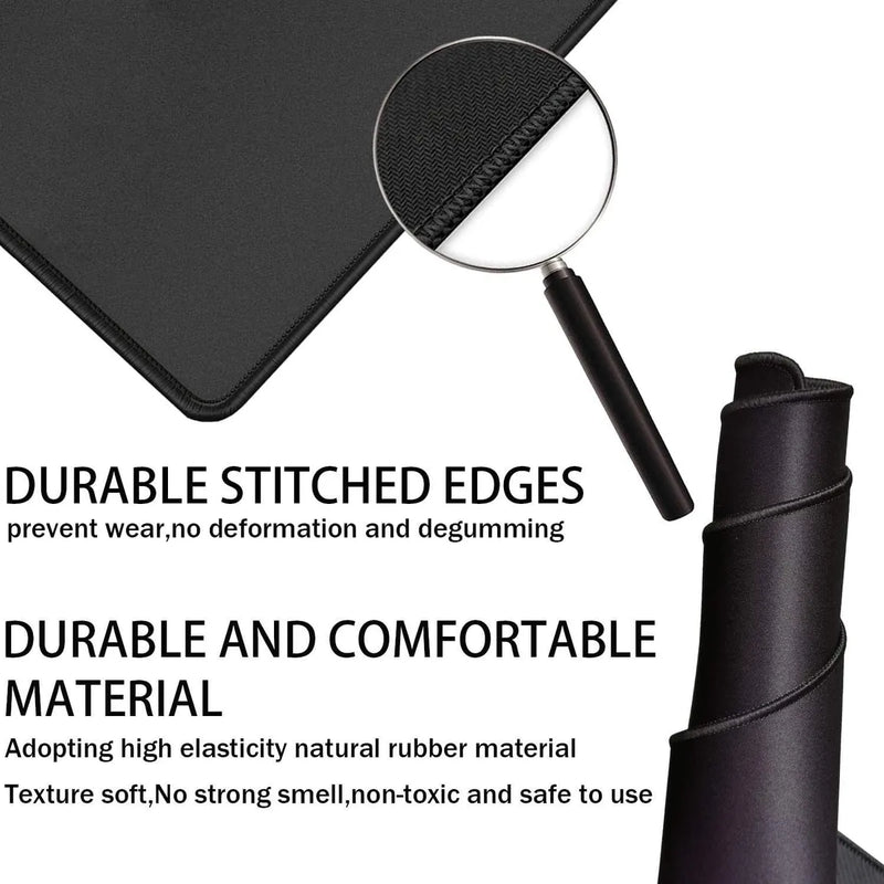 Mouse Pad Xxl 800x400mm Negro