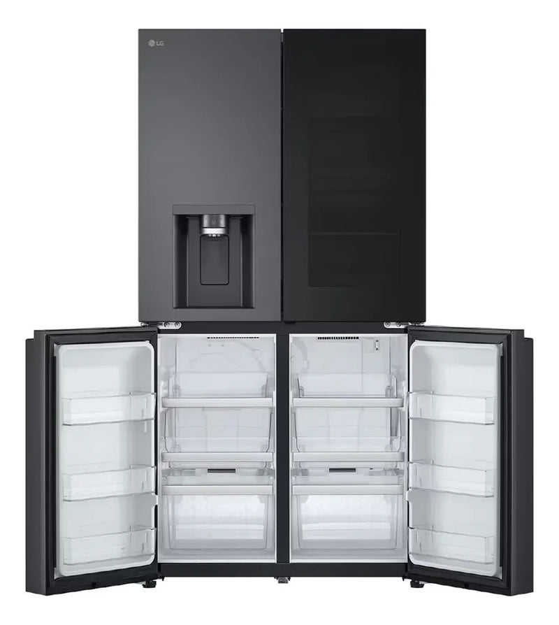 Nevecón LG French Door 642l Negro Instaview Uvnano Gm92sxv Negro