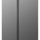 Nevecón Inverter Side By Side 480 Litros Brutos Mabe MSL480LPLSS0 Color Plateado