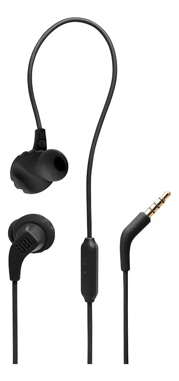 Auriculares Jbl Endurance Run 2 Black P3 con cable