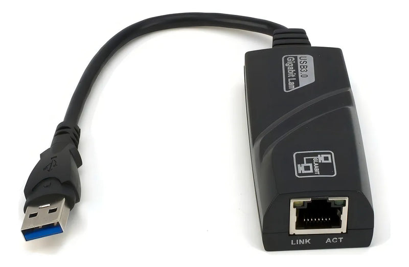 Adaptador Ethernet Usb 3.0 P/ Red Rj45 Lan Usb