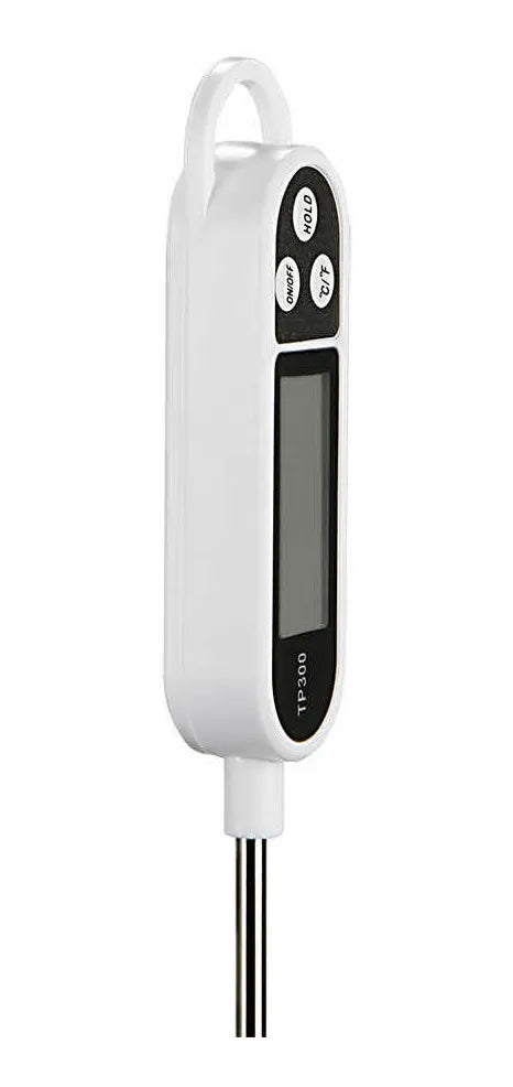 Termómetro De Cocina Digital Con Baterías Incluidas Blanco
