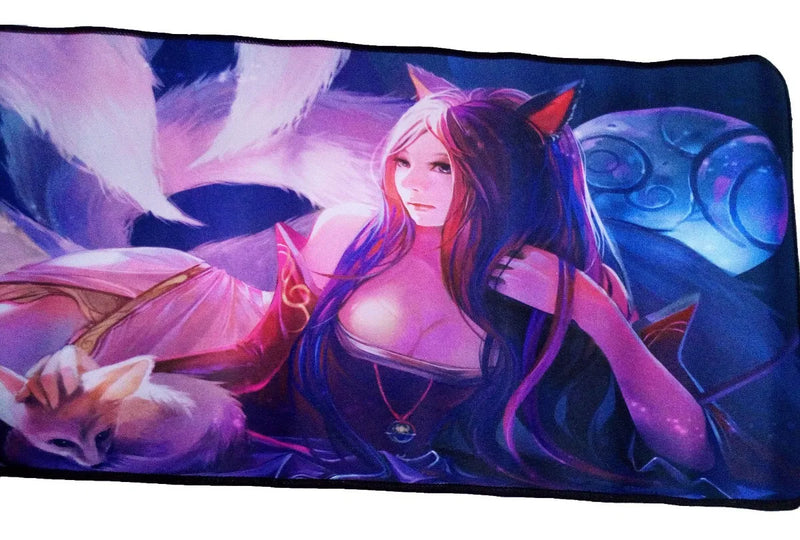 Mouse Pad Gamer Extra Largo De 80cm X 30cm Azul Oscuro