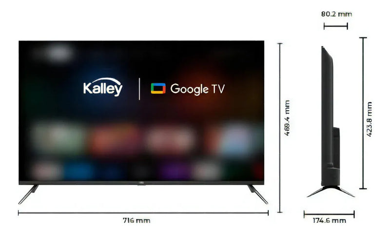 Tv Kalley 32 Pulgadas 81 Cm K-gtv32fhd Smart Tv Google