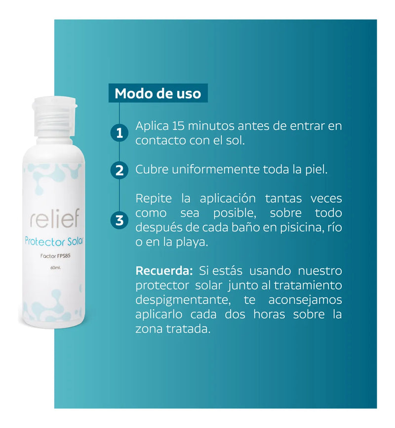 Kit 2 Protector Solar Relief