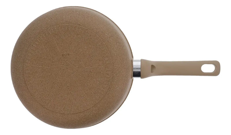 Sartén Imusa Terra De 24cm Arena Con Tapa De Vidrio Color Beige