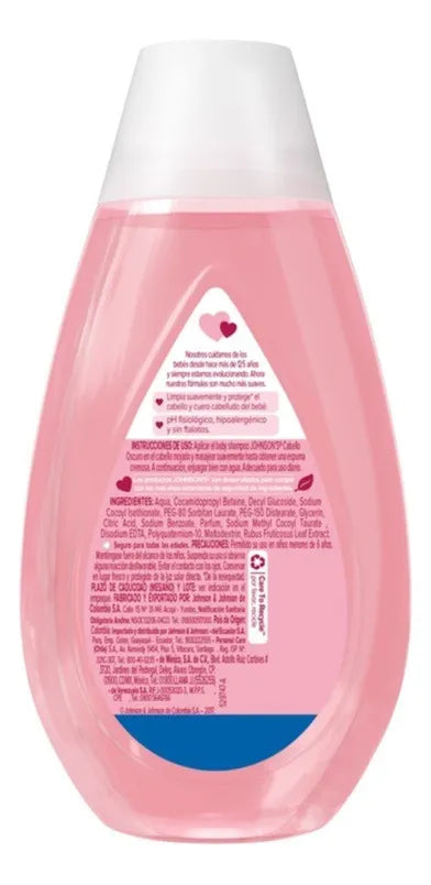 Shampoo Para Bebé Johnson's Cabello Oscuro 200 Ml