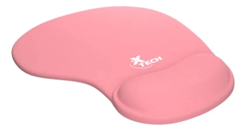 Pad Mouse Ergonómico Con Soporte Gel Rosa