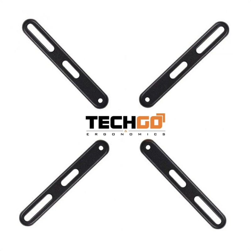 Kit 4 Adaptadores Extensión Vesa Soportes Tv, Techgo Spa-03 Negro