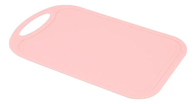 Tabla Para Cortar Verduras / Carne / Ligera Liso Rosa