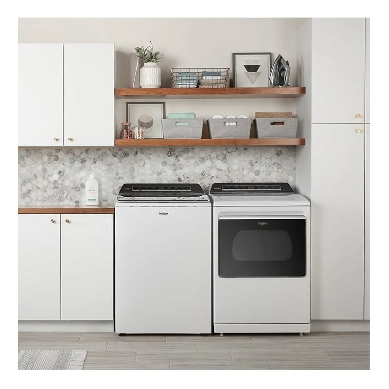 Lavadora Automática Whirlpool 7mwtw7120lw Blanca 27kg Color Blanco