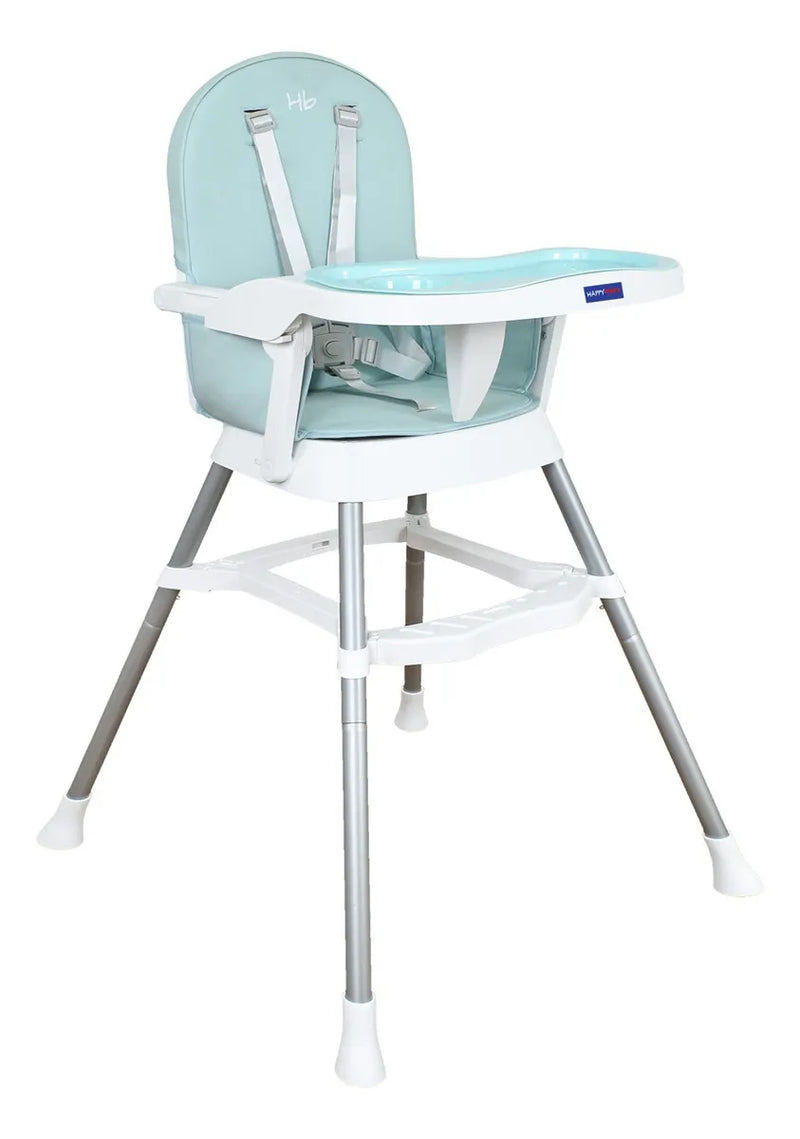 Silla Comedor Bebe 3 En 1 Lyra Happy Baby Color Celeste Celeste