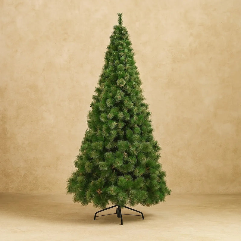 Pino Noruega Árbol De Navidad 1.80m Para Adornos Bolas Luces Verde Claro