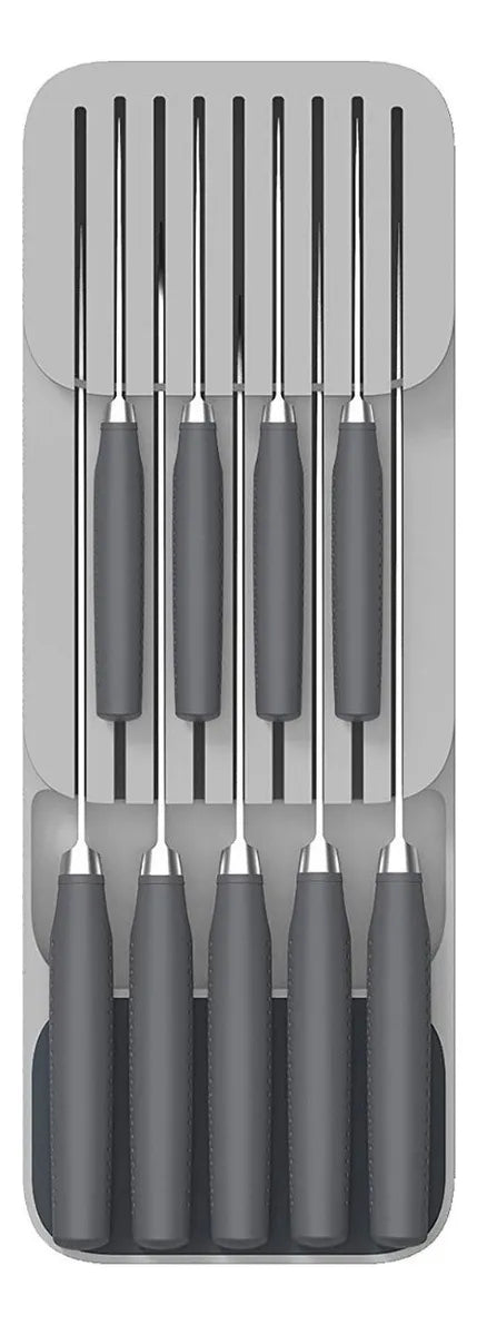 Organizador Para 9 Cuchillos Compacto 9 Compartimientos Cocina