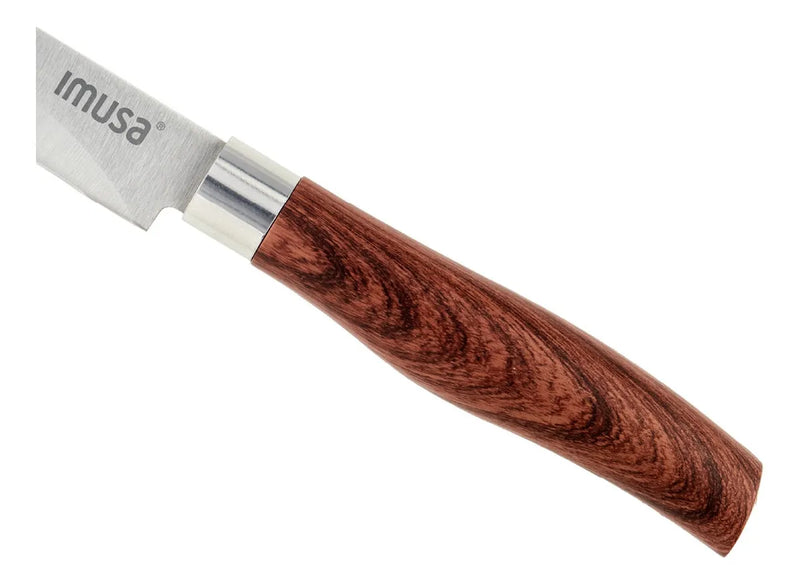 Cuchillo Multiusos Imusa Talent Madera De 12,5cm Color Marrón claro