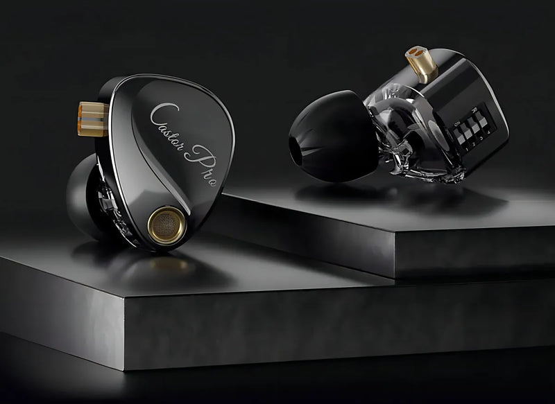 Auriculares KZ CASTOR PRO Bass Version Negro