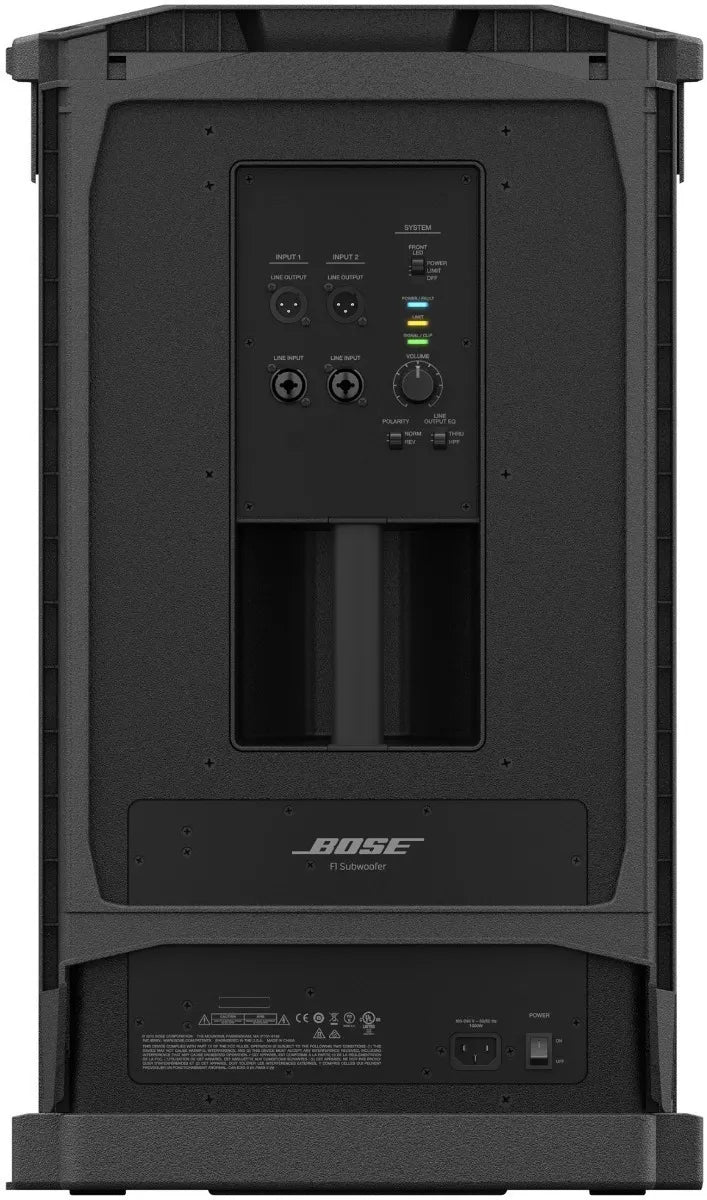 Bose F1 Modelo 812 Y Bose F1 Subwoofer Par Negro