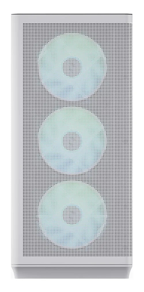 Chasis Gabinete Gamer Apnx C1 Blanco X4 Fan Argb