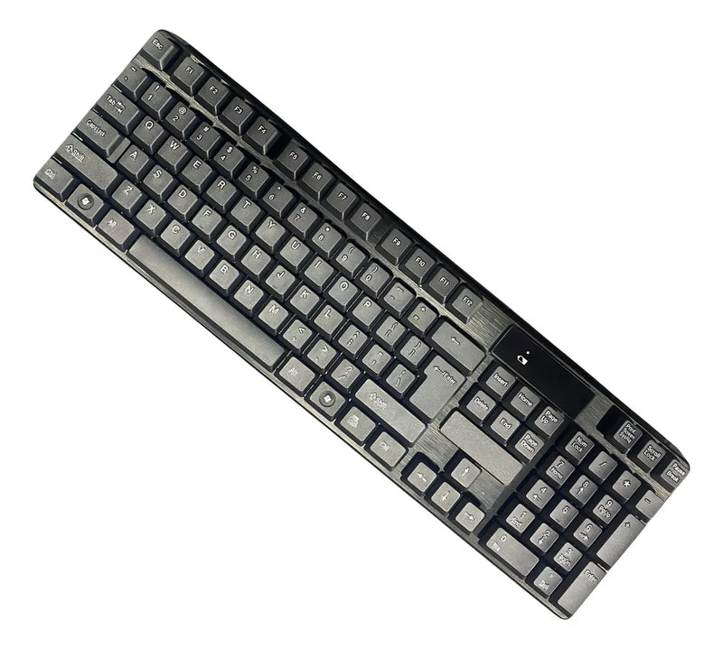 Combo Inalámbrico Teclado + Mouse Tj-808 Color Negro