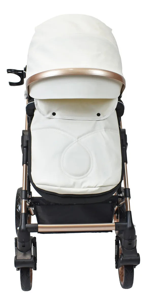 Coche Bebe Travel System Gadi Happy Baby Blanco