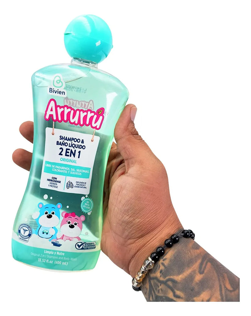 Shampoo Y Baño Liquido Arrurru